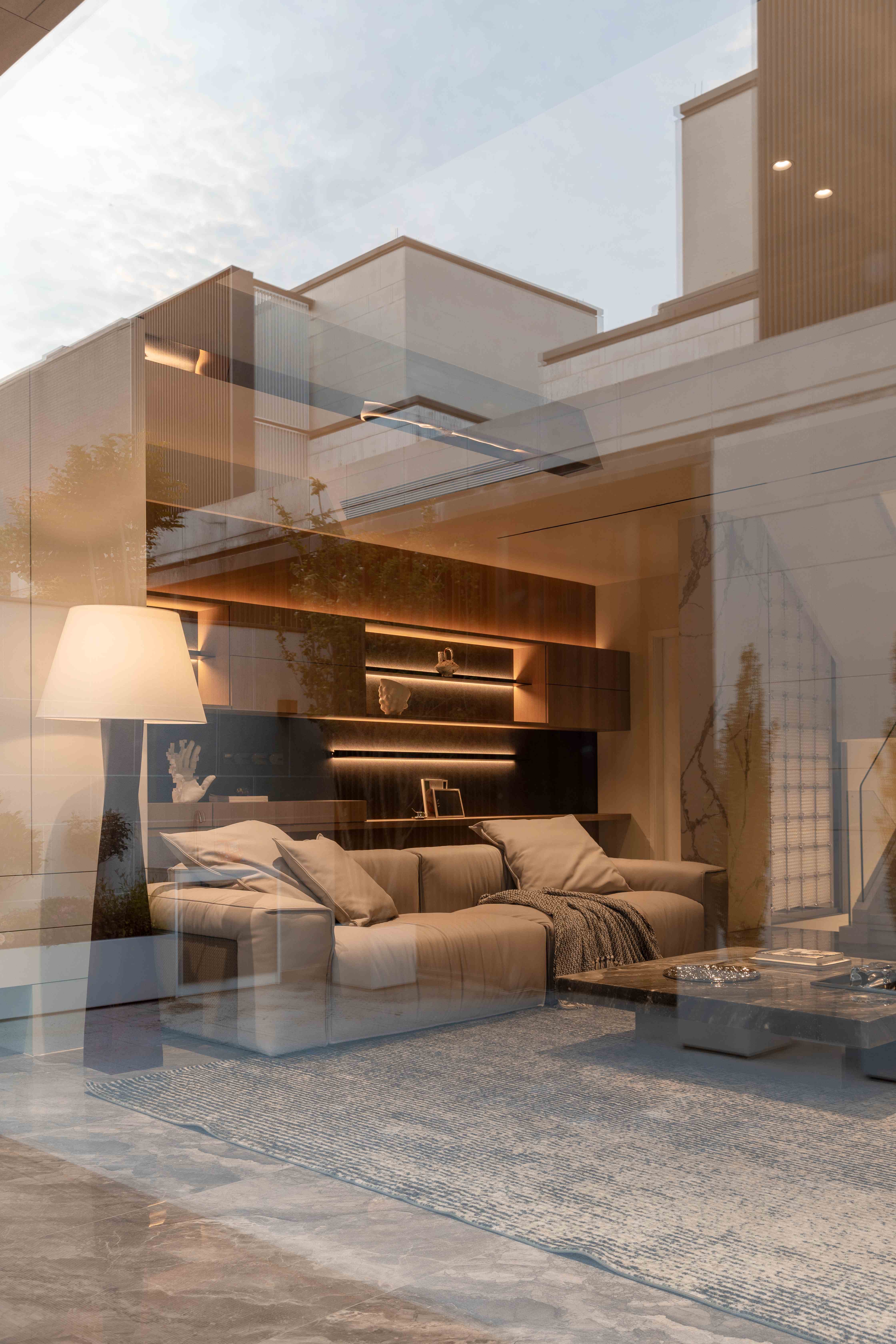 【实景拍摄】万科大家400㎡ | 光影与人文交织